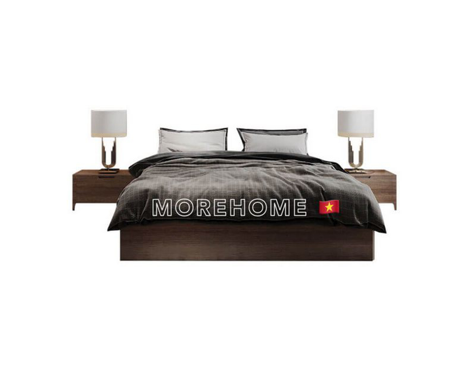 Mẫu giường ngủ gỗ công nghiệp đẹp lung linh